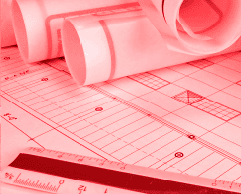 Afbeelding van ontwerpen op papier.